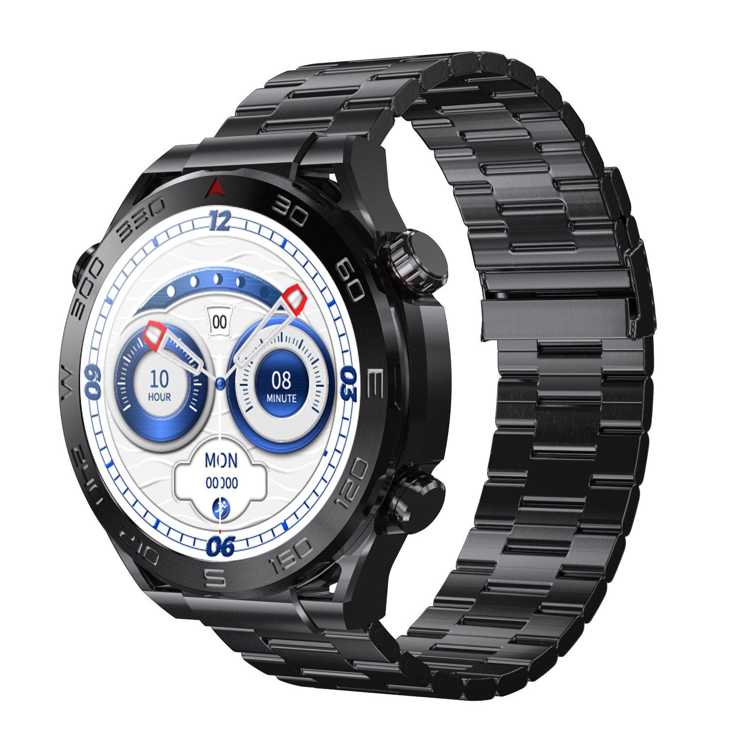 ZD5 Ultra mate Hot sale Smart watch 2023 Business Sports NFC IP68 Waterproof BT call Wireless Charge with Double Straps watch