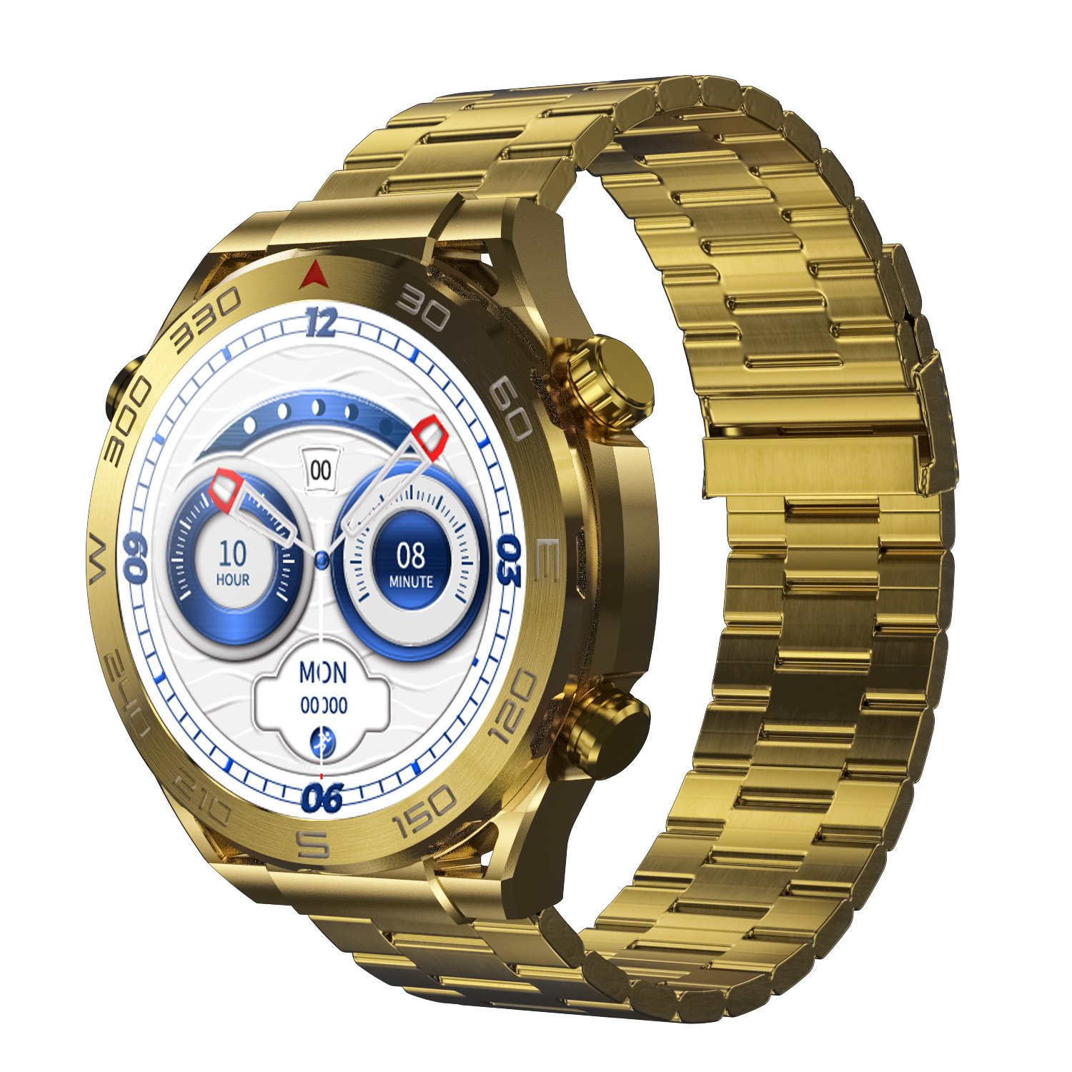 ZD5 Ultra mate Hot sale Smart watch 2023 Business Sports NFC IP68 Waterproof BT call Wireless Charge with Double Straps watch