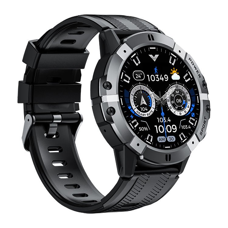 2024 1.52 inch HD Glass Screen C29 WristWatch AI Voice Assistant 1ATM Waterproof 120+ Sport Mode Men Smart Watch C29