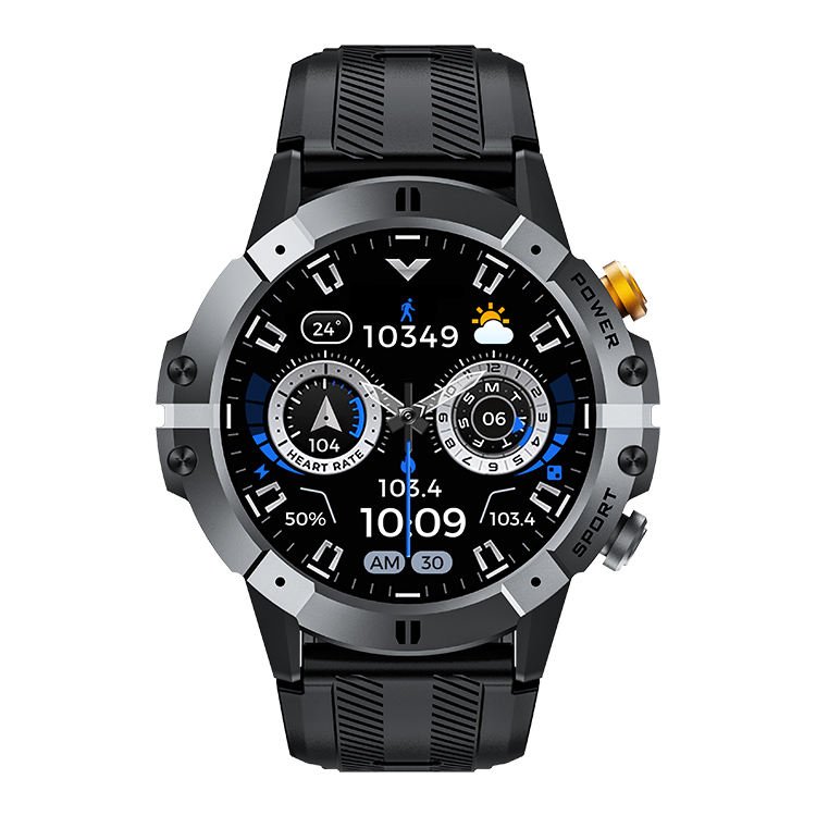 2024 1.52 inch HD Glass Screen C29 WristWatch AI Voice Assistant 1ATM Waterproof 120+ Sport Mode Men Smart Watch C29