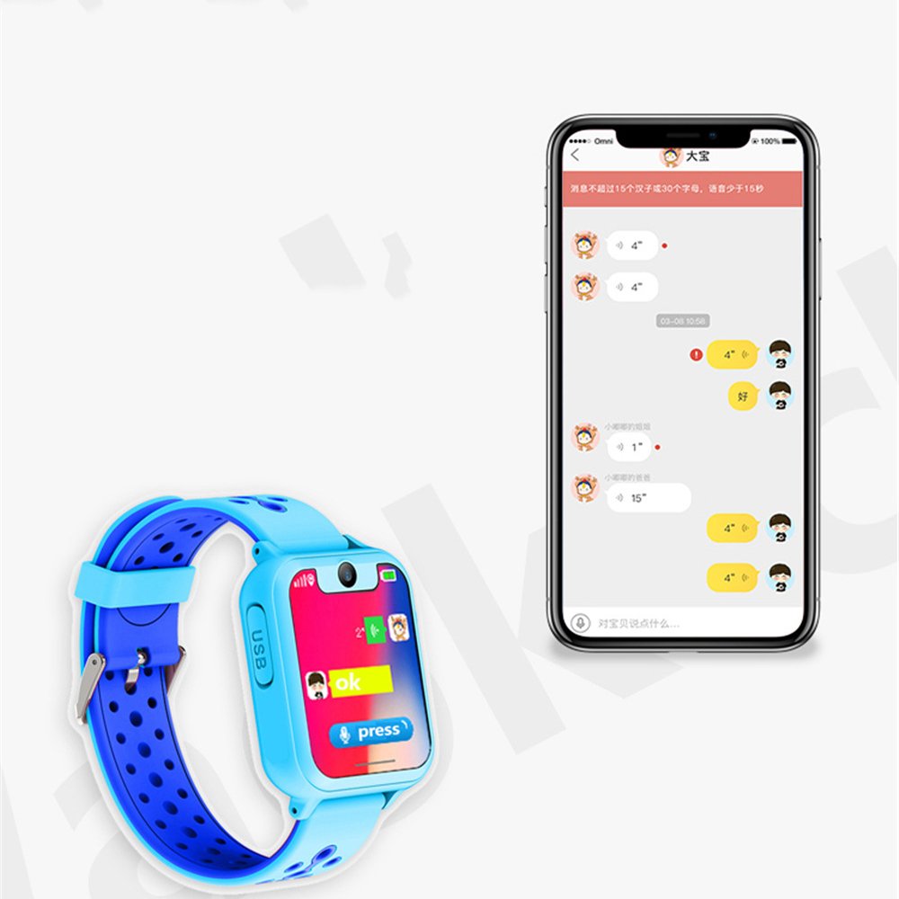 2022 New Kids Smart Watch Mobile Anti Lost LBS Tracking Smart Bracelet 2G Kids Watch