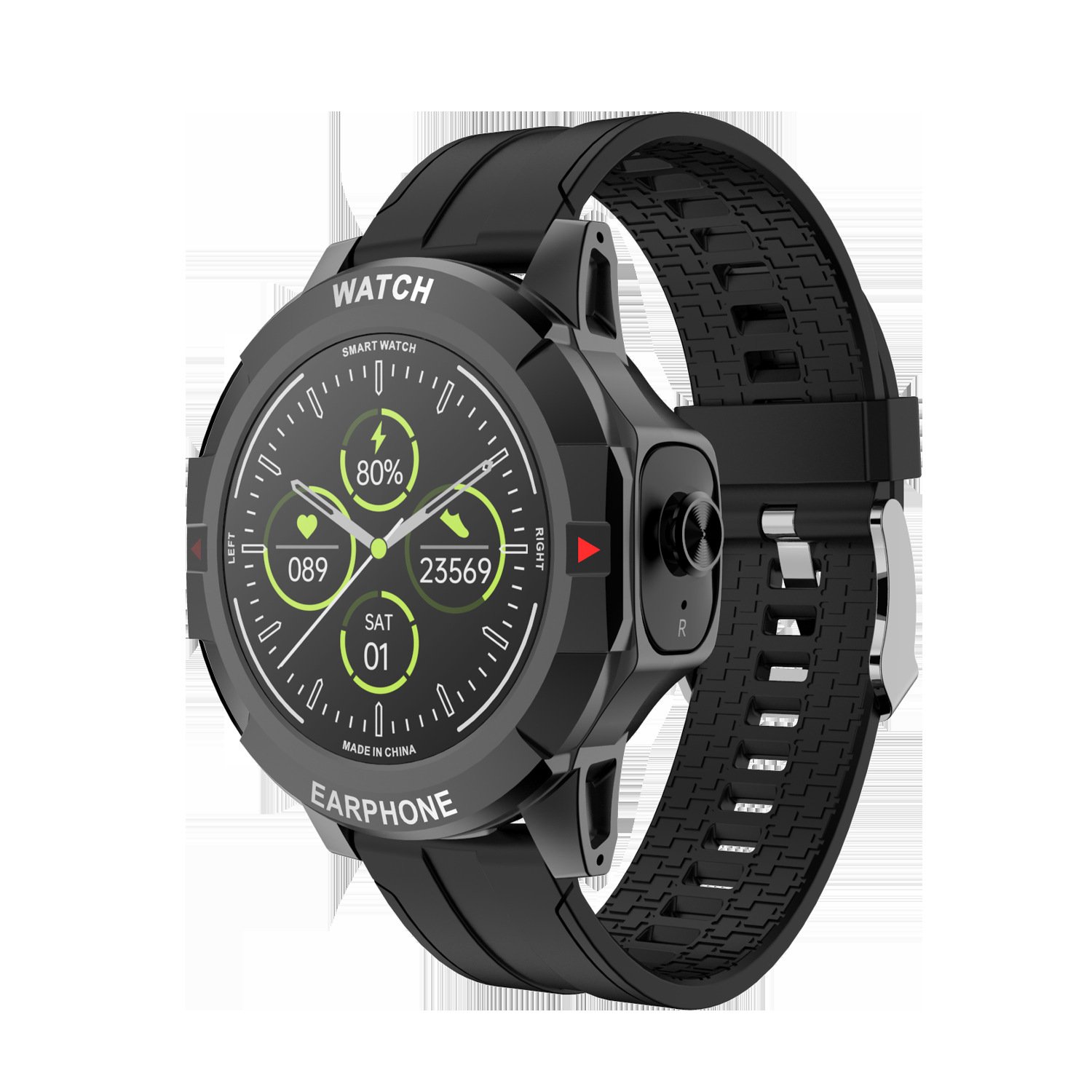 Cheap Price Wholesale earphone watch smart bracelet Wireless technology smart watch with earbuds earphone