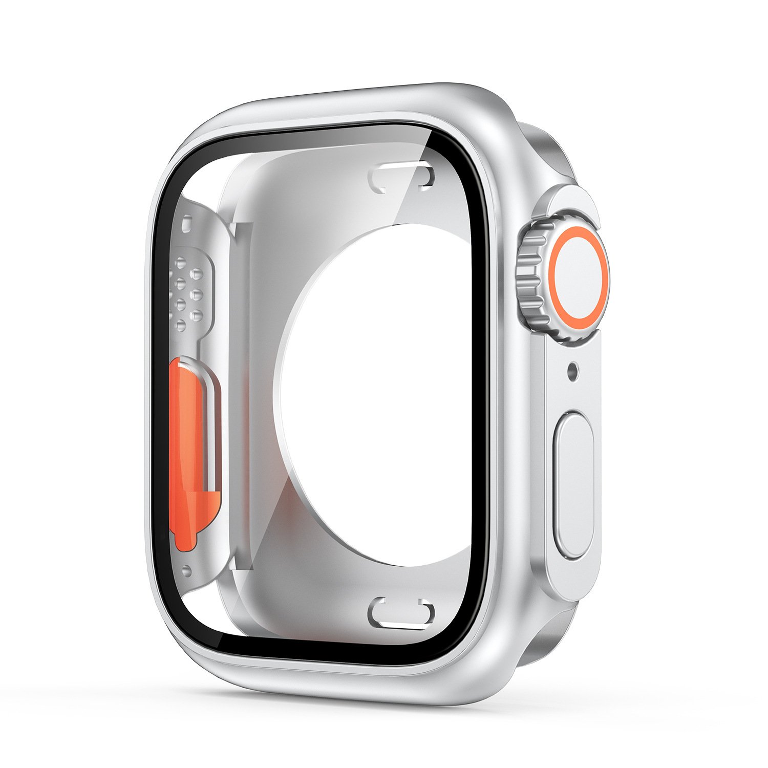 PC Glass Full protection smart watch case Change your Watch to Ultra For Apple watch