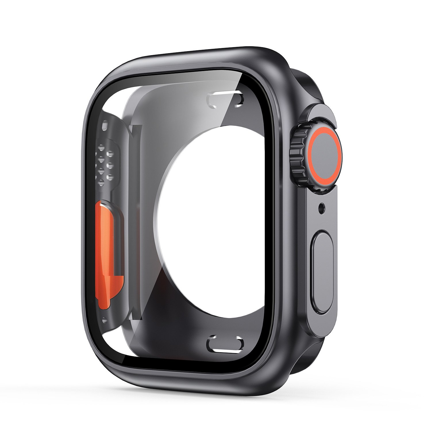 PC Glass Full protection smart watch case Change your Watch to Ultra For Apple watch