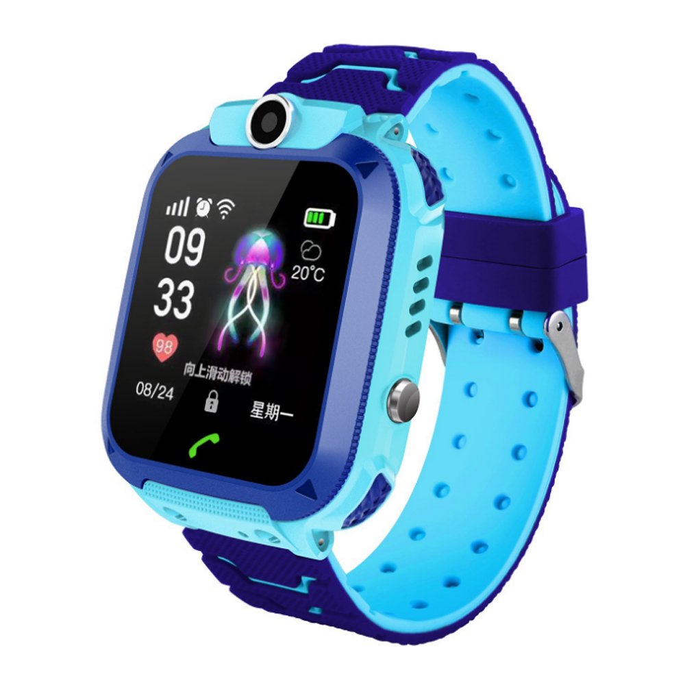 Q12 kids smart watch with sim card IP67 Waterproof sos camera smartwatch phone GPS tracker watch children