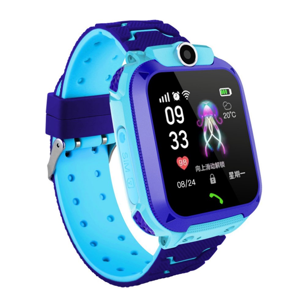 Q12 kids smart watch with sim card IP67 Waterproof sos camera smartwatch phone GPS tracker watch children