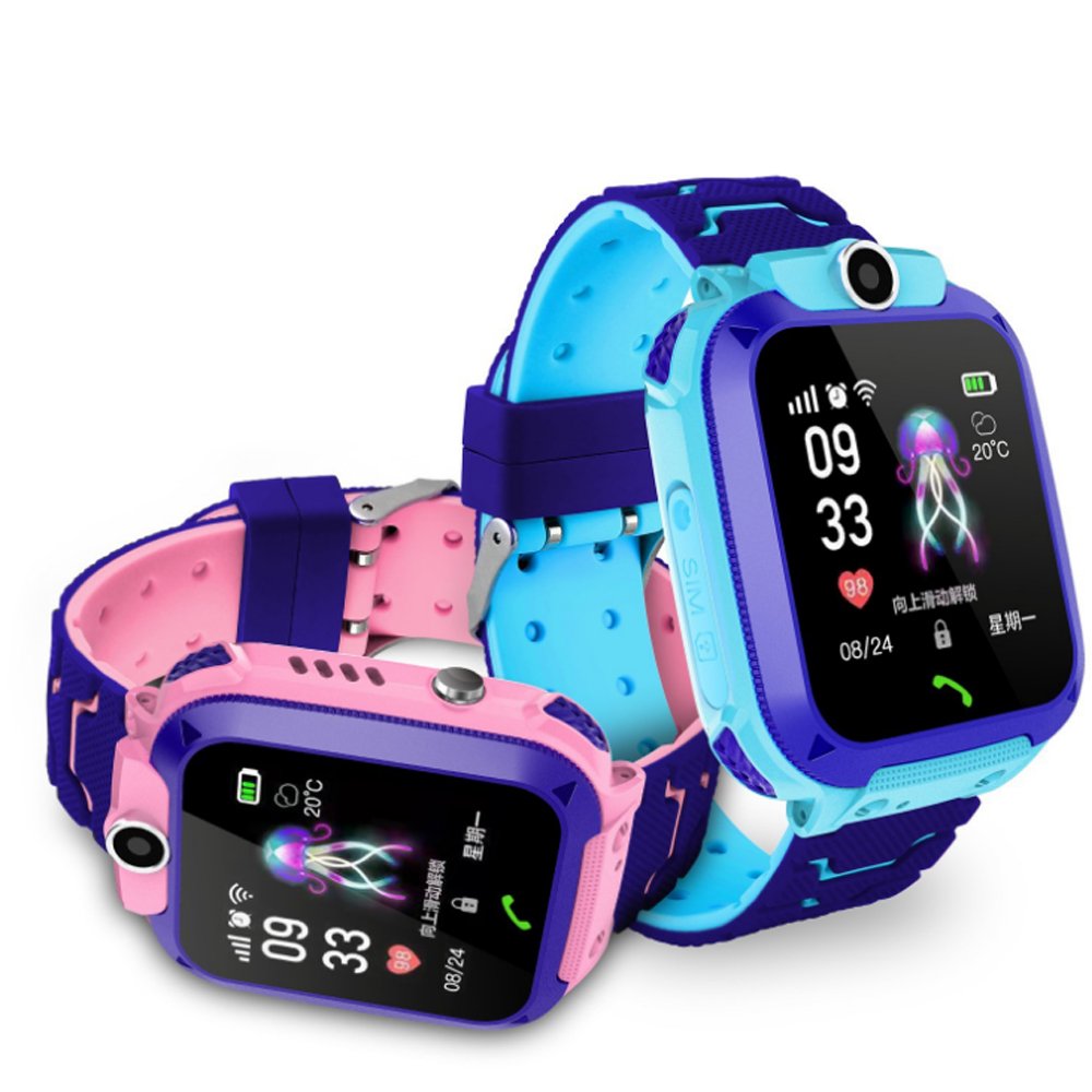 Q12 kids smart watch with sim card IP67 Waterproof sos camera smartwatch phone GPS tracker watch children