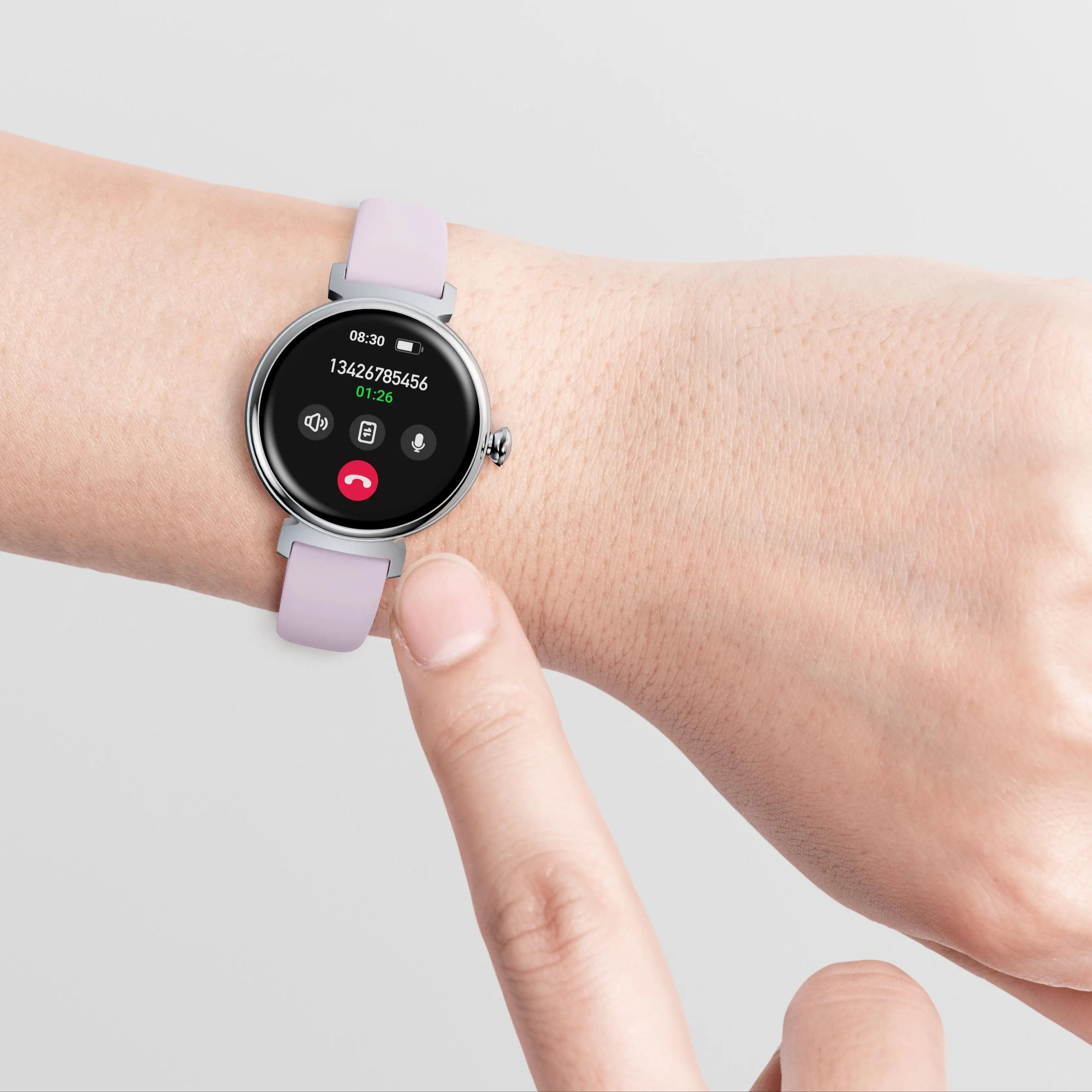 Gold Smart Watch For Women S901 Heart Rate Monitoring Music Control Message Push Waterproof Watch Fashion Smart Watch For Women