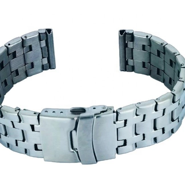 GD304 Silver Stainless Steel Metal Watch Band Water Resistant 20-22mm Wristband Bracelet Smart Watch Bands Accessories 49mm Size