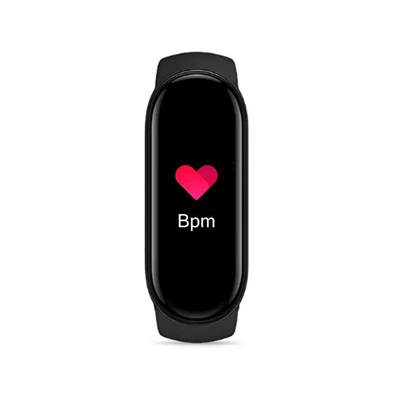 2024 New M7 Bracelet Smart Watch Wristbands Women Men Child Fashion Sports Smart Update Live Wallpaper Heart Rate Pedometer