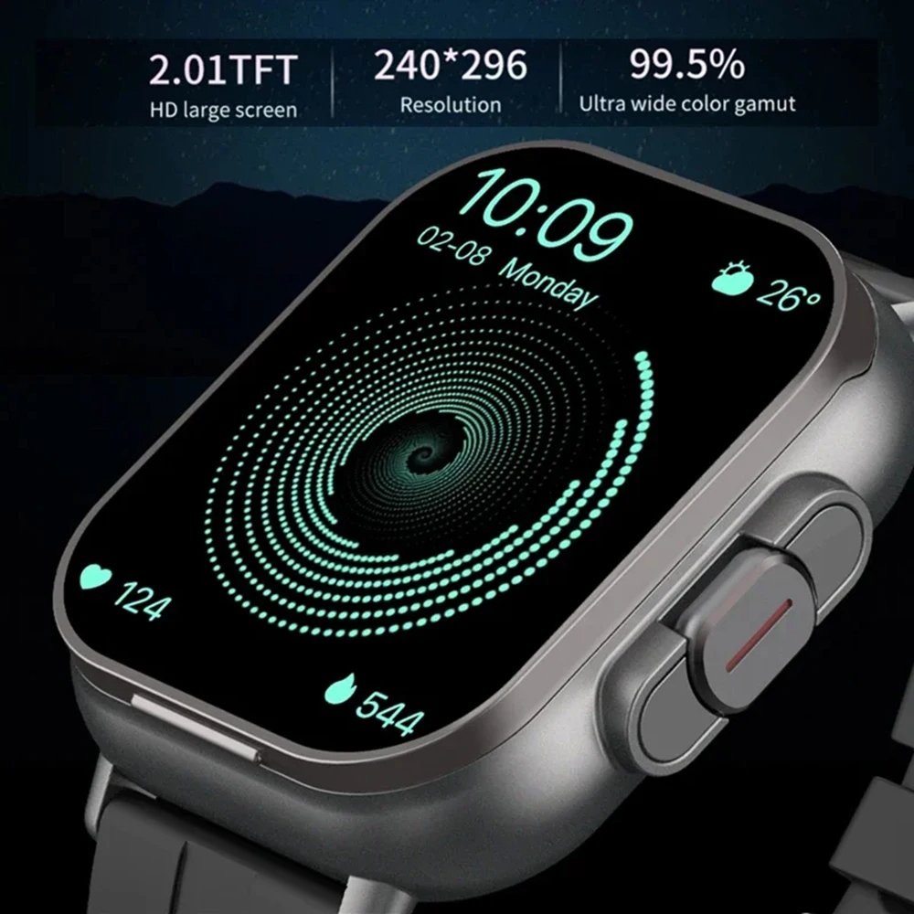 Smart Watch Newest Coming 2 In 1 Smartwatch with TWS Earbuds Health Smart Watch With Bluetooth Wireless Ear-pods Health Watch D8