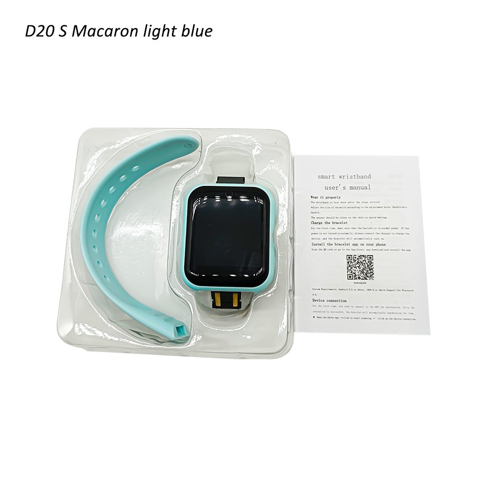 2024 Fashion Y68 Smart Band 1.44 New Sale Smart Watch Sports BT D20 Step Counting Heart Rate Gifts Wholesale