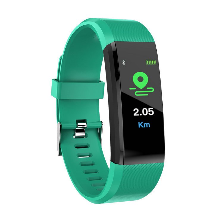 2024 Hot Selling 115 Plus Heart Rate Monitor Smart Wristband Bracelet Sport Fitness Tracker Blood Pressure Monitor Smart Watch