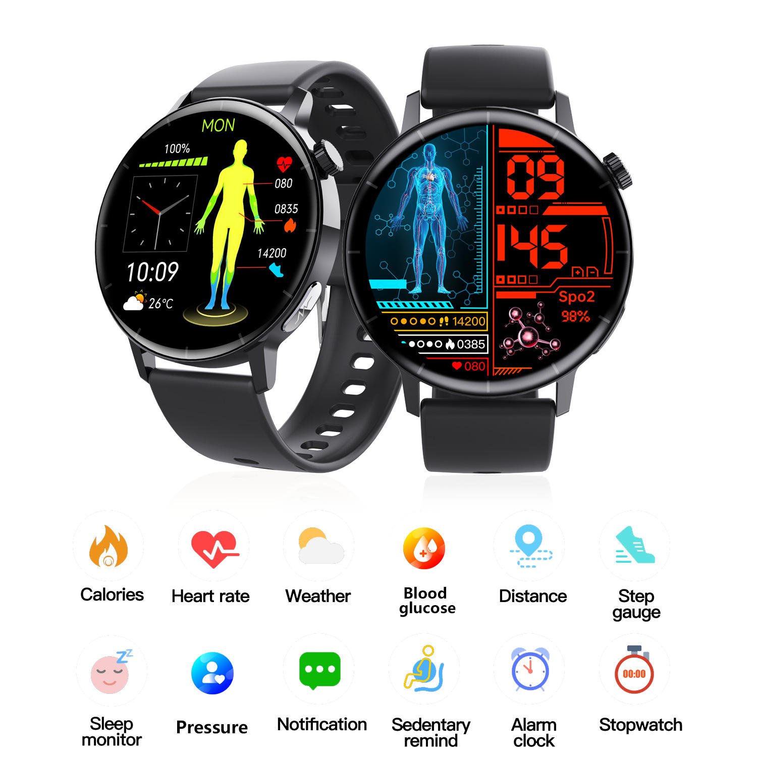 Popular wireless 5g smart watch Waterproof ultra smart watch high quality With net Apps