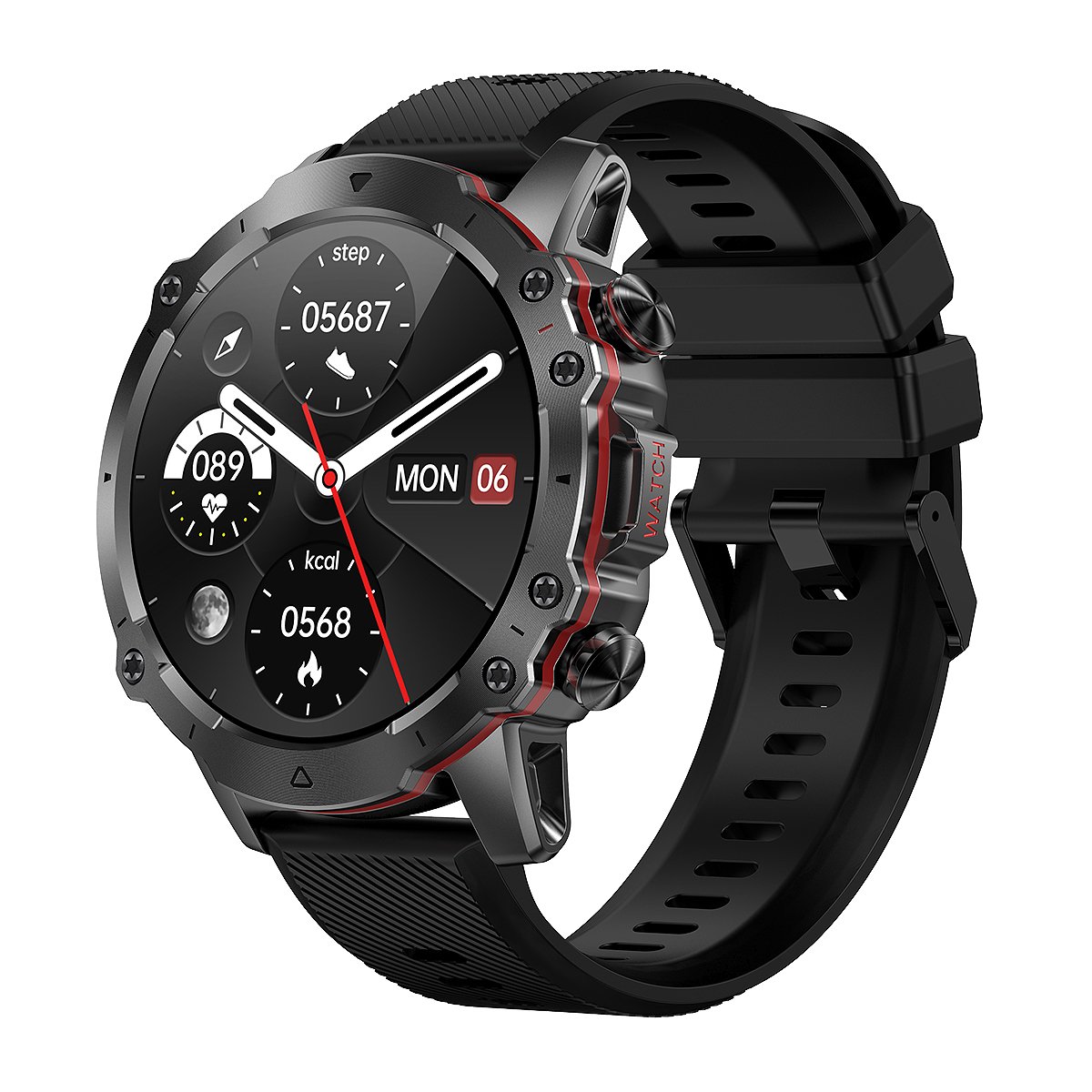 2023 Hot Sale Factory Price outdoor sports Smart watch BT calling Battery Health Heart Rate BP Monitoring