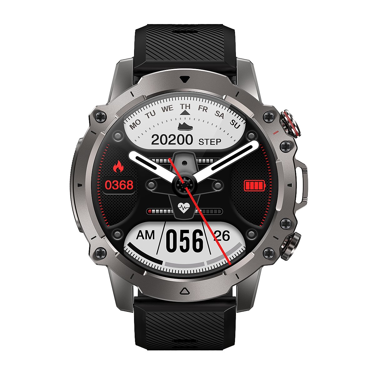 2023 Hot Sale Factory Price outdoor sports Smart watch BT calling Battery Health Heart Rate BP Monitoring