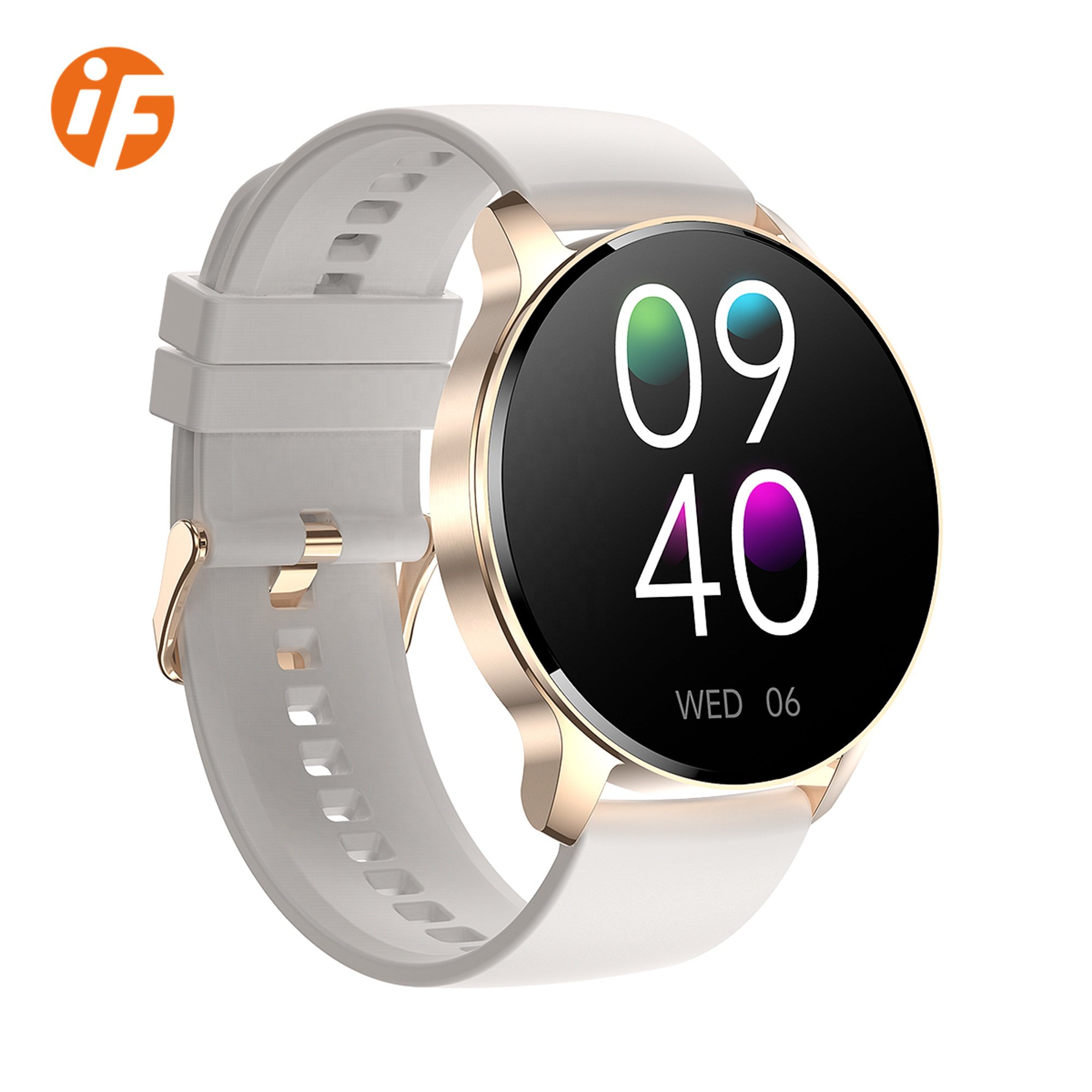 INNOFOVO I50 reloj inteligentes redondos 1.32 inch round screen heart rate sleep monitor smart watch
