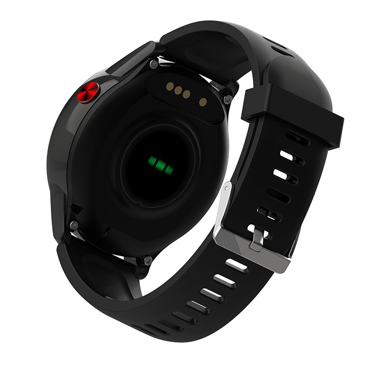 OEM Factory 4G SOS Android Elderly Senior Temperature Smart Watch Sim Slot