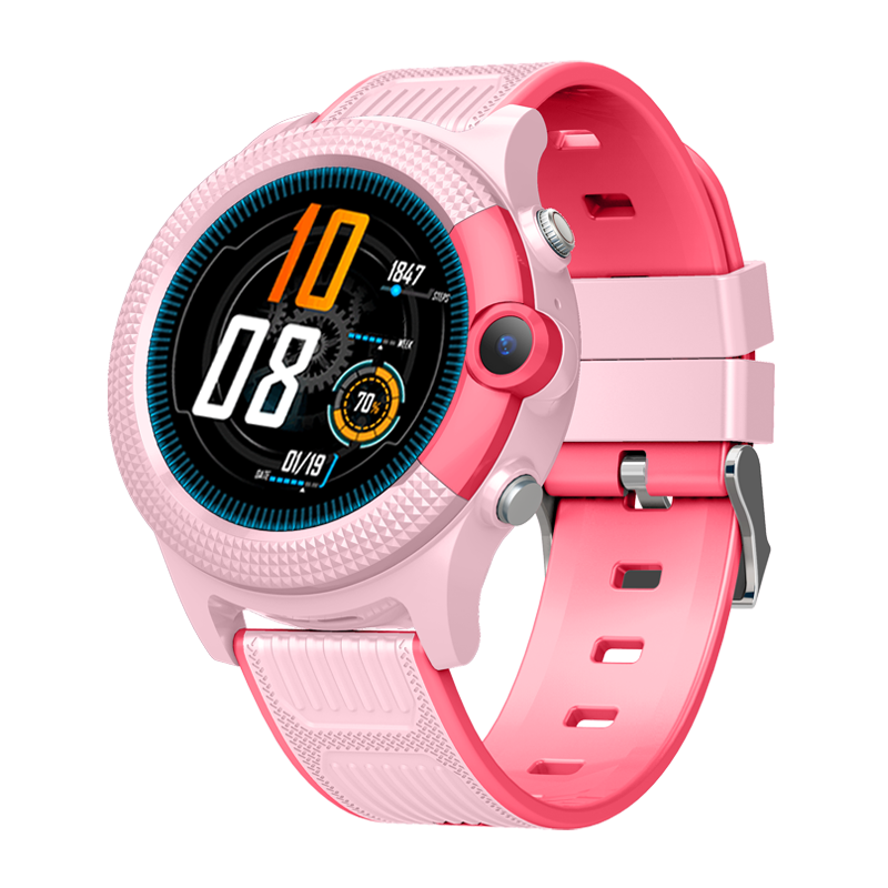 Kids Smart Watches New Arrivals Wonlex CT04 4G Children's GPS Two-way Call Round School Student Electronical Watch
