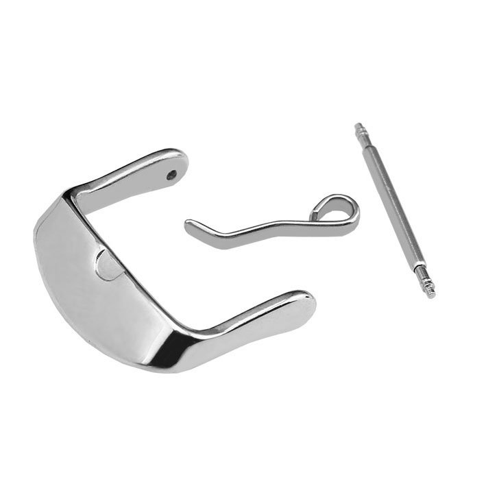 14 16 18 20 22 24 26 28 30mm Silver Black Gold Color Smart Watch Clasp Accessories Stainless Steel Pin Buckle For Watch Strap