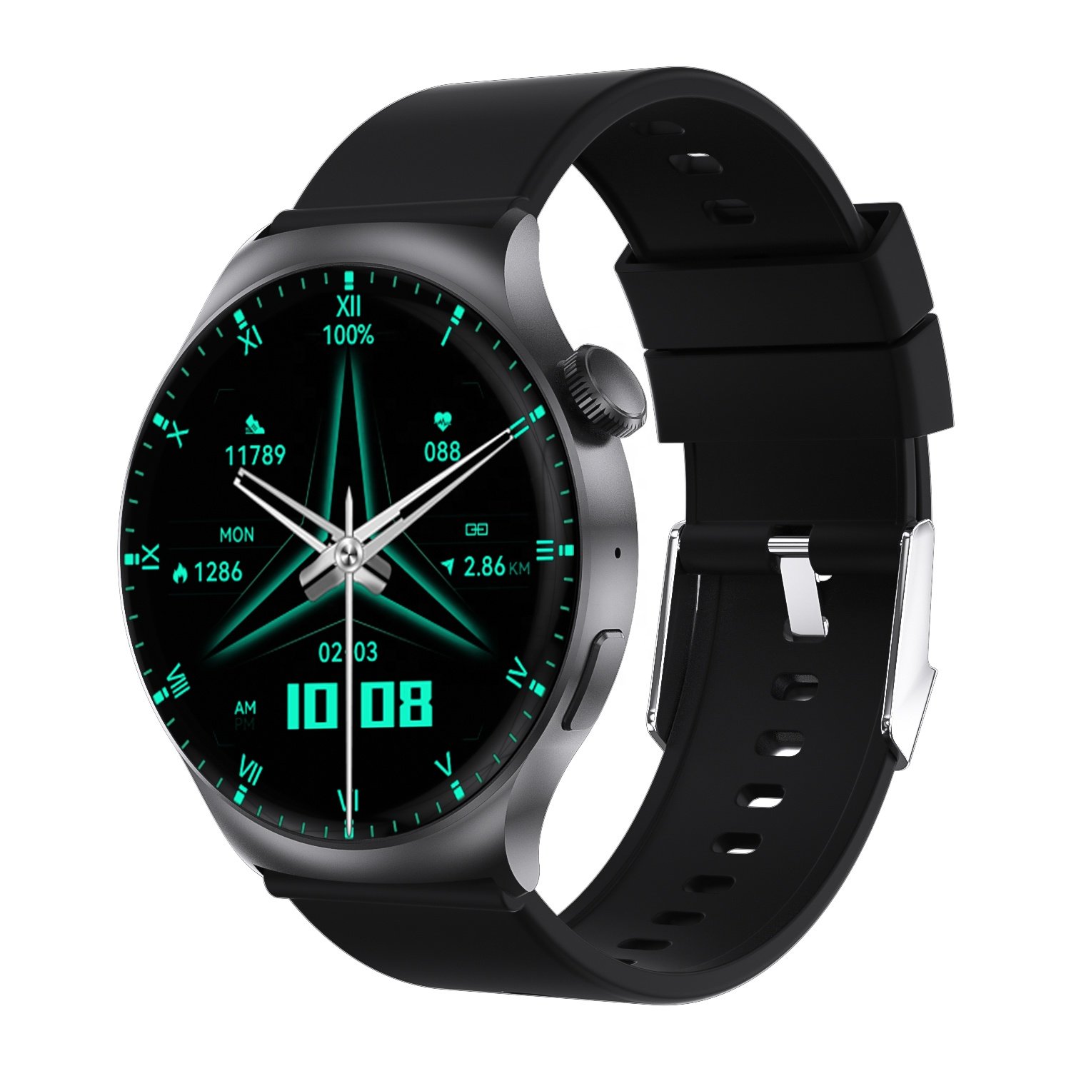 DT4 Mate Smart Watch for Men 1.5 Inch HD Screen NFC Smartwatch Women's Wristwatch Men Watch Digital GPS Tracker Fitness Bracelet