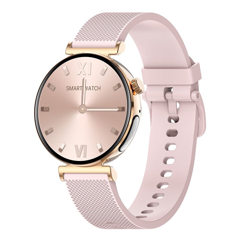 2024 Lady Smart Watch JA02 BT Call 1.28 Inch Amoled Screen Women's Health Heart Rate Fitness Tracker Smartwatch