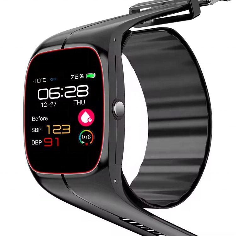 2024 Newest Design P20 Arrival Medical Portable Wrist Blood Pressure Monitor Smart Watch Accurate Hear Rate Monitor Watches