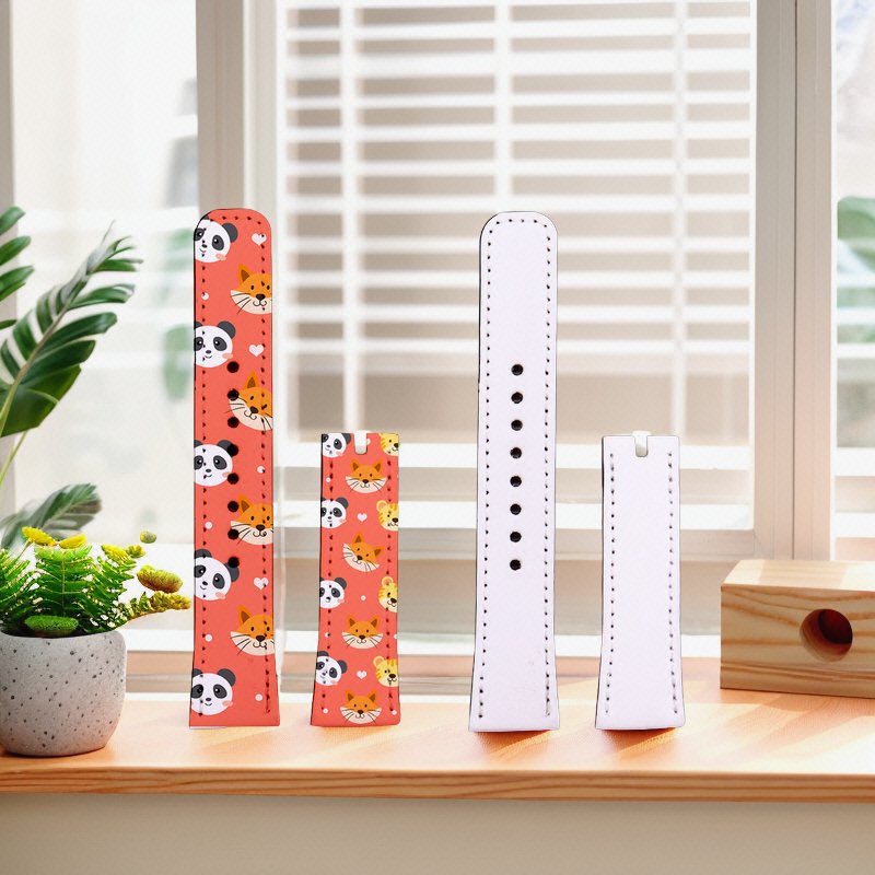 Luxury Custom Smart Sublimation Leather Watch Bands Customizable For Series 7 Strap Iwatch Series 7 Watch Band