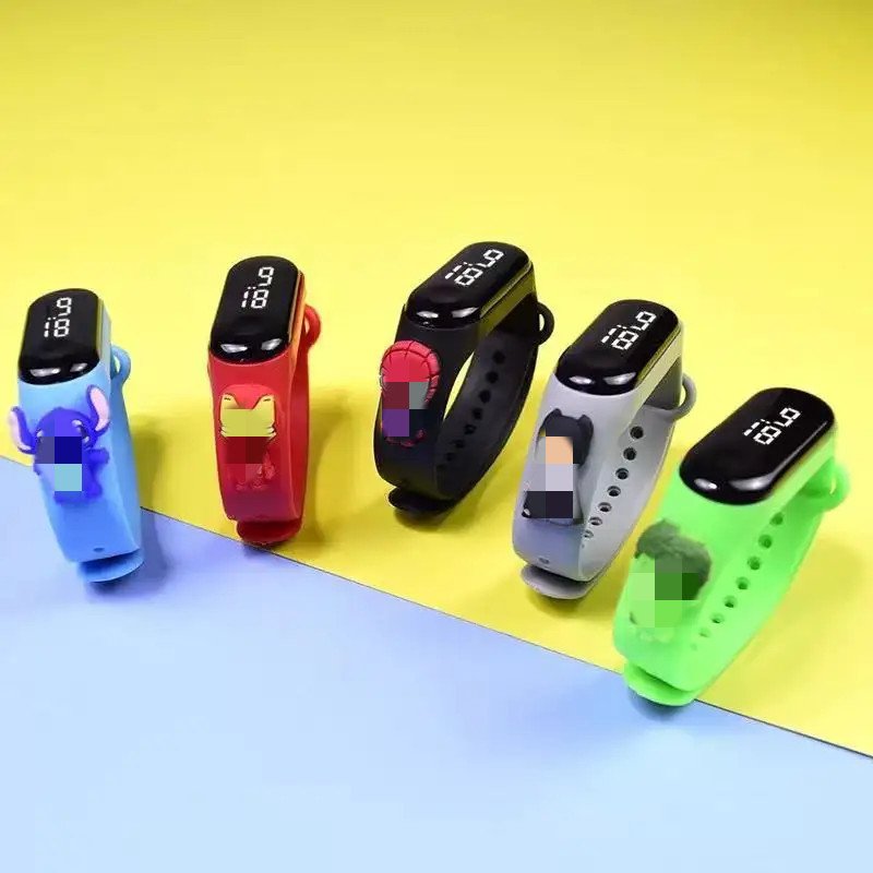 Kids Children Child Cartoon Fashion Automatic Sport Reloj Wrist Bands Ultra Smart Digital Watches For Kid 2023