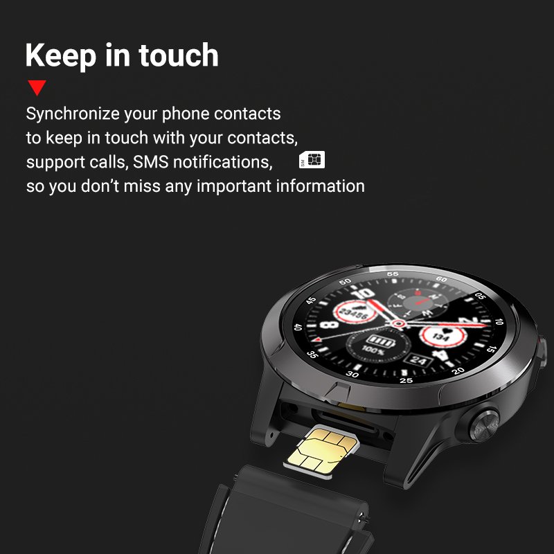 Best Selling 4G BT Calling GPS Men Sport Smart Watch Waterproof With Sim Card Kids Smart Watch for Android Ios