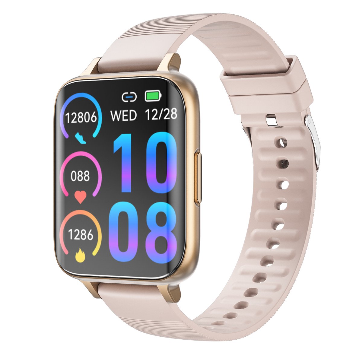 Fashion Ultra Thin Smart Watch 1.96 inch Screen NFC ECG Blood Oxygen IP68 Waterproof Sports Smartwatch Fiess Tracker Wristwatch