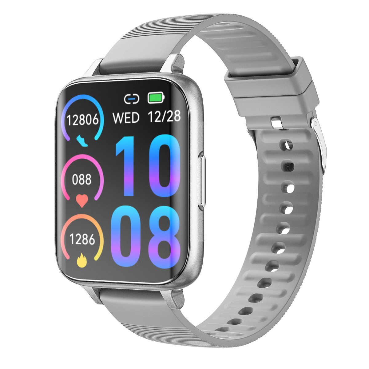 Fashion Ultra Thin Smart Watch 1.96 inch Screen NFC ECG Blood Oxygen IP68 Waterproof Sports Smartwatch Fiess Tracker Wristwatch