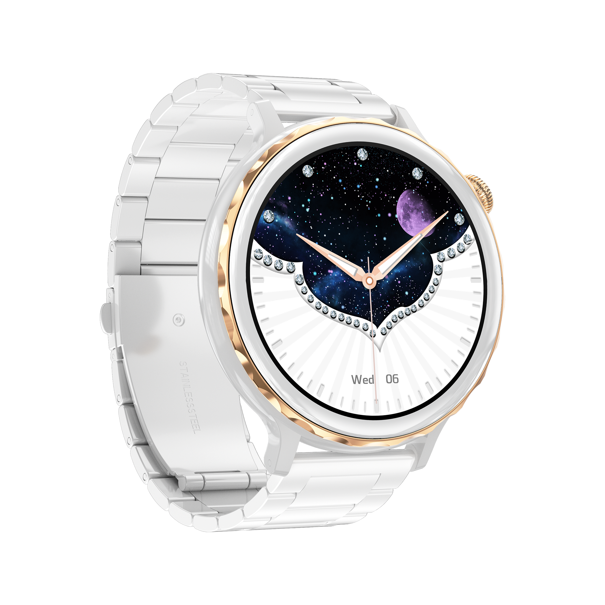 Wonlex 2023 Newest Design Women Smart Watch Health Monitor Sport Reloj IP67 Waterproof BT Call Smartwatch for Lady