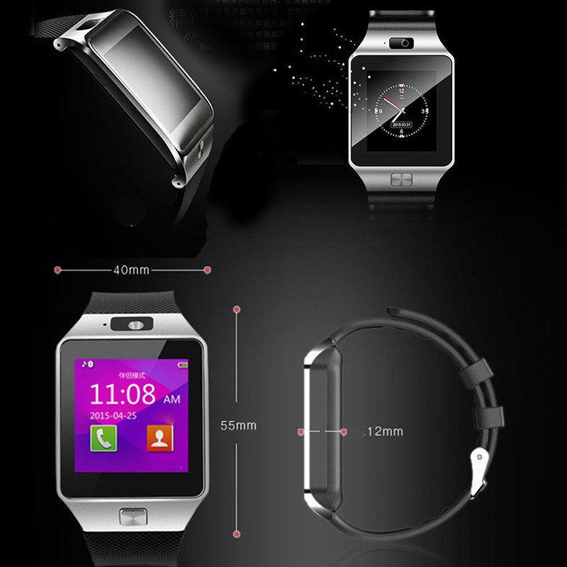 Smartwatch Intelligent Digital Sport DZ09 Smart Watch Pedometer Wrist Watch Compatible Male Female