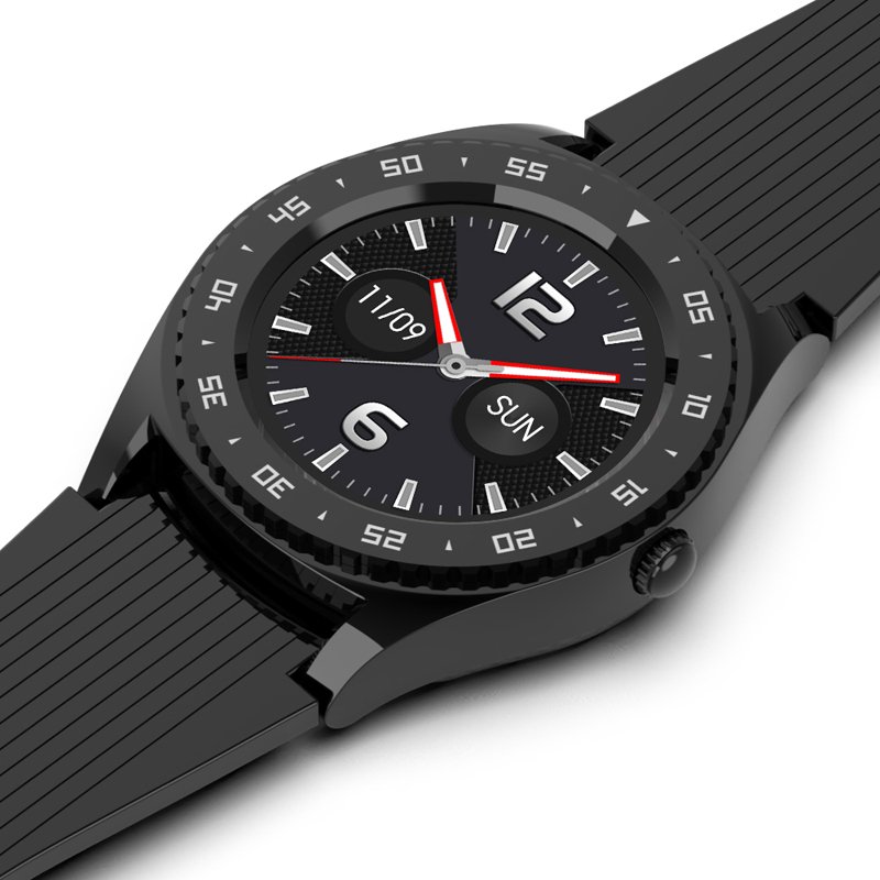 Round screen design with SIM card slot phone calls sport fashion reloj Smart Watch 2025 with camera