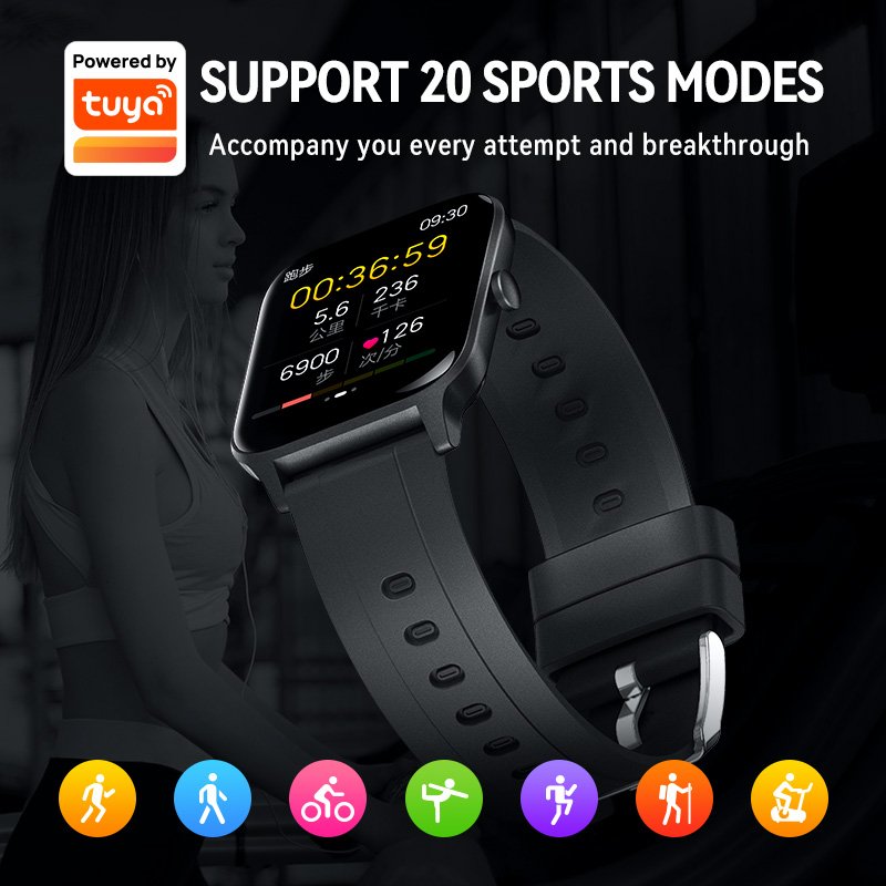 CE RoHS smart watch app for iPhone step counting sports watch GT5S smart watch.