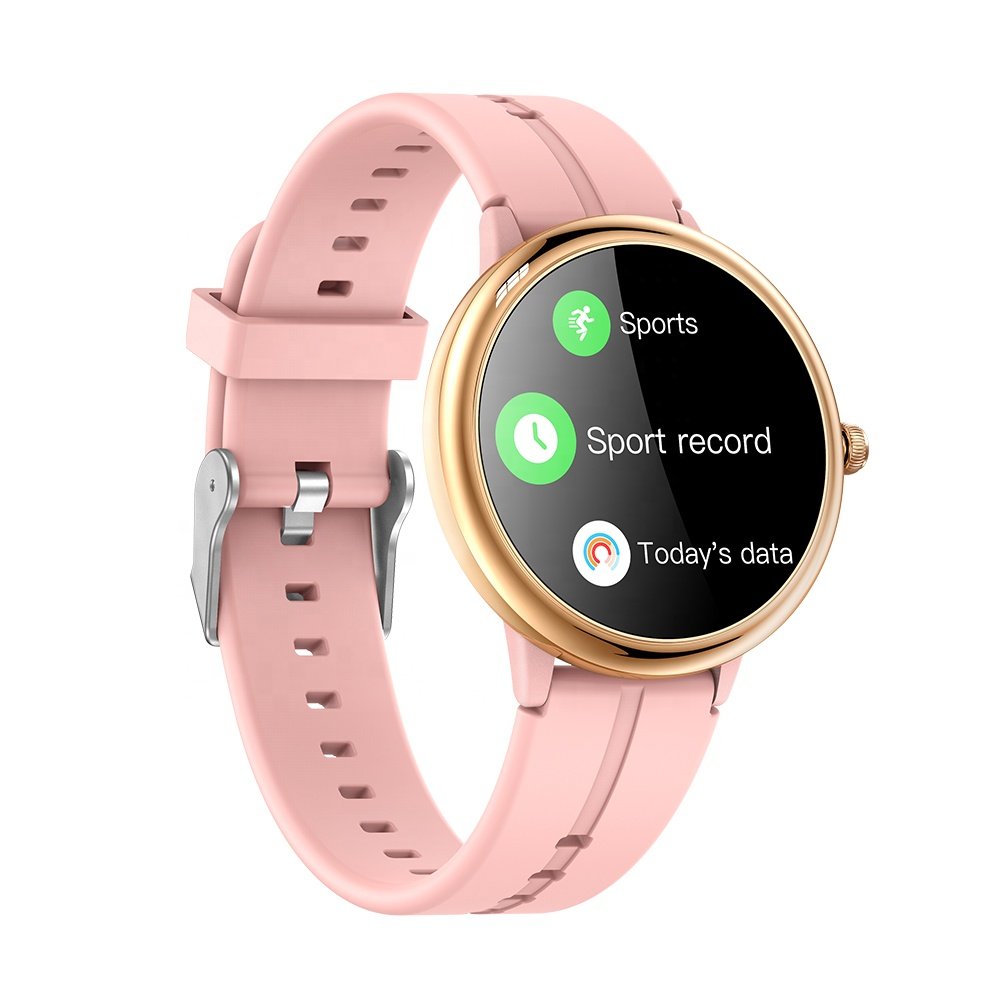 Ladies Smart Watch R8 for Women with Heart Rate Blood Pressure Oxygen Monitor Round Screen Smart Watches New Arrivals 2022
