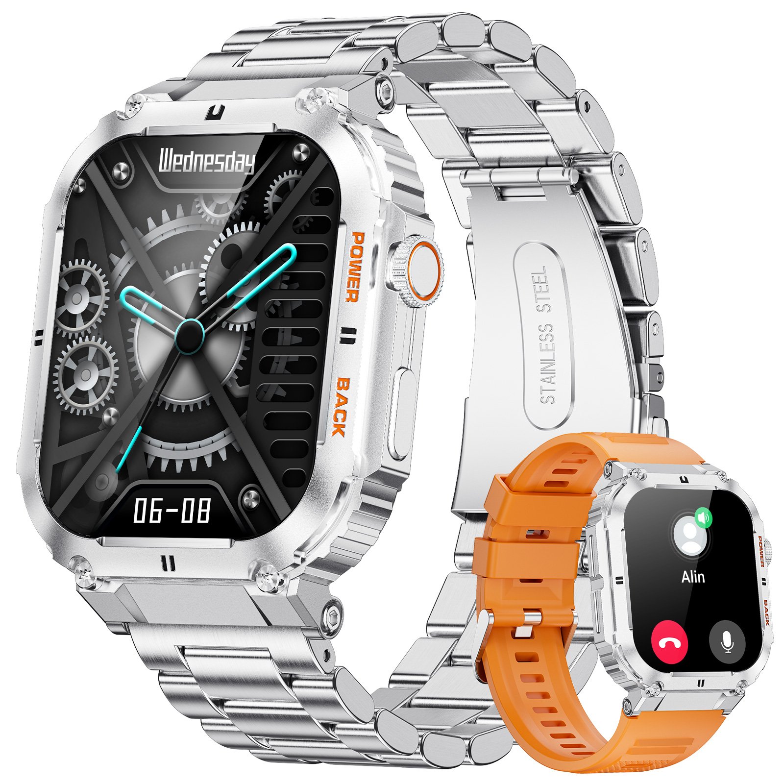 watches sport high quality touch color display ip68 waterproof smart watch for Men fitness tracker watch smart android IOS