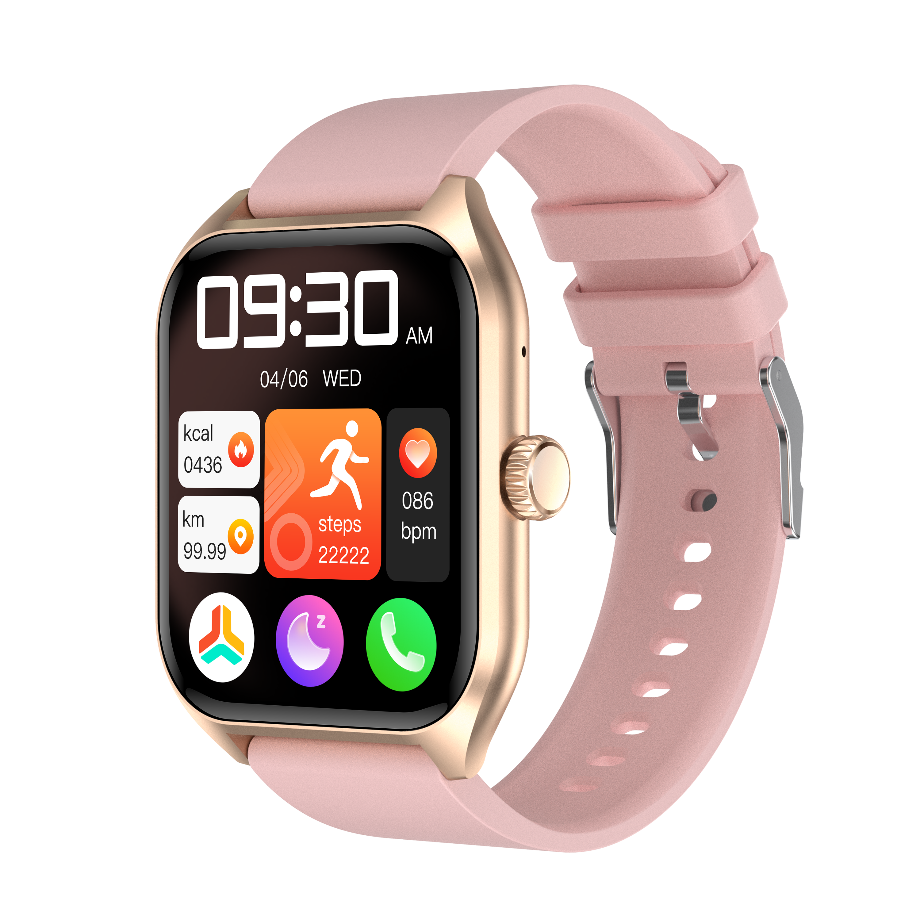 Hot Selling QX5 1.96 Inch Smart Watch Fitness Tracker Long Lasting Battery Blood Oxygen Blood Pressure Monitor Sleep Camera Use