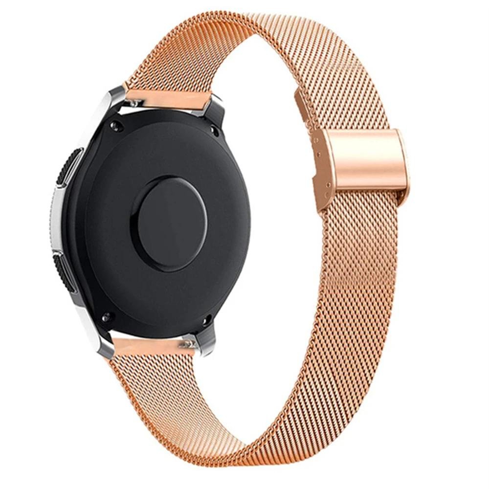 Slim Milanese Strap For Samsung Galaxy Watch 4 5 20mm 22mm Replacement Straps for Smart Watch Stainless Steel Straps 20mm 22mm