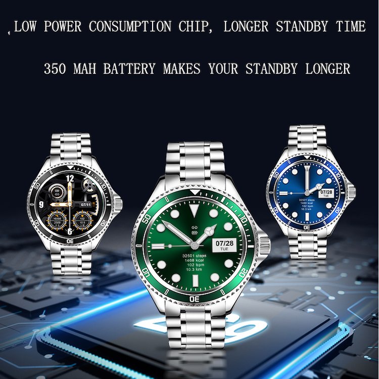 Z69 Smart Watch Wireless Call Heart Rate Fitness Music Player Smart Bracelet Waterproof Smartwatch for Android Ios Sports Alloy