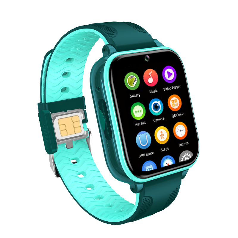 T12 Kids Smart Watch 2023 1.69" 800mAH Big Battery WIFI GPS WIFI LBS for 4G HD vide call Children's watches IP67 waterproof