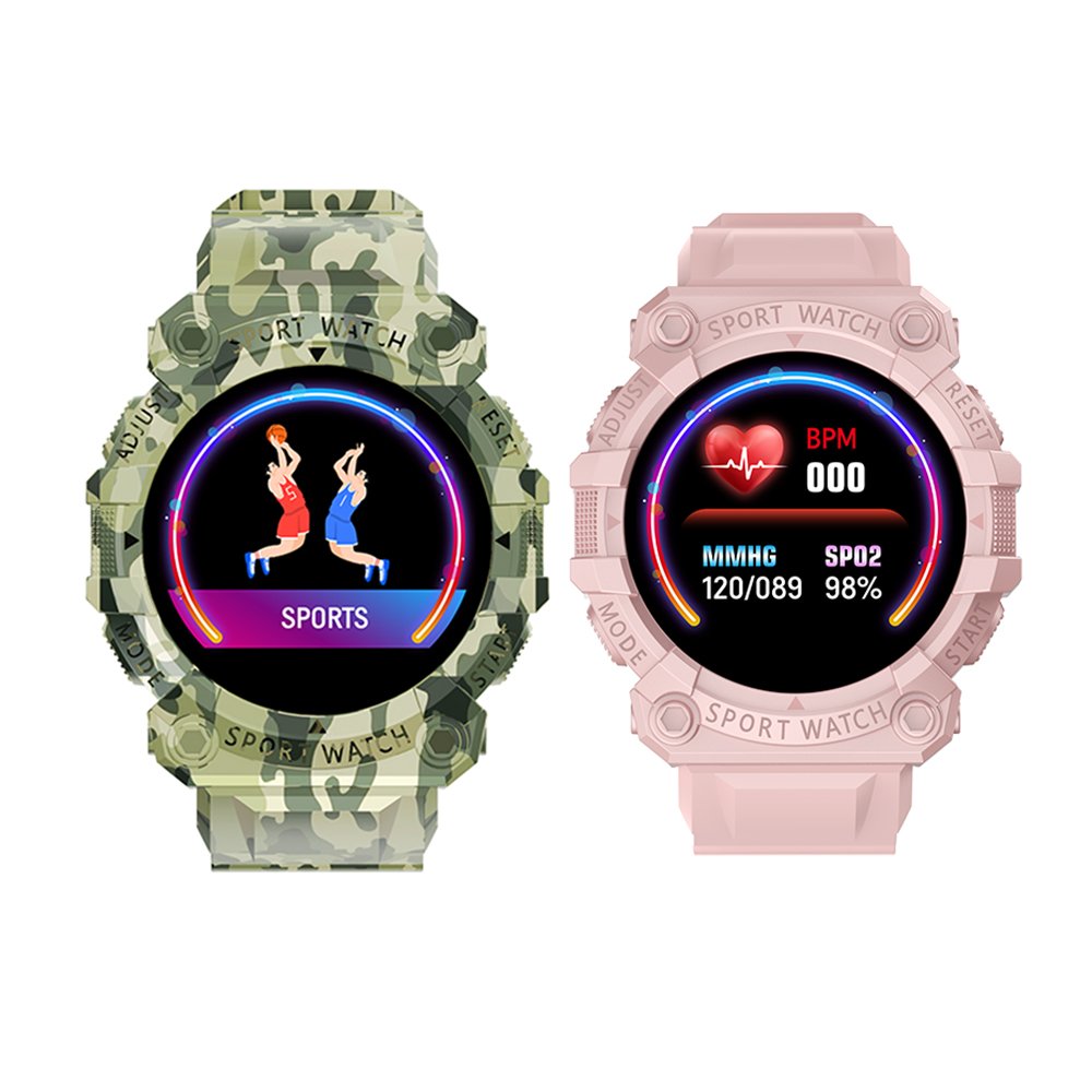 Multifunctional 1.44 Inch Round Screen heart rate cheap watch fd68 fd68s waterproof sport smart watch