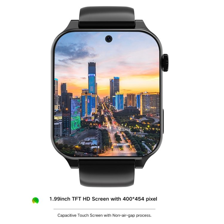 Hottest Selling Rogbid Brave 3 1.99 inch TFT Screen Face Recognition Android 9.1 LTE 4G Smart Watch For Men