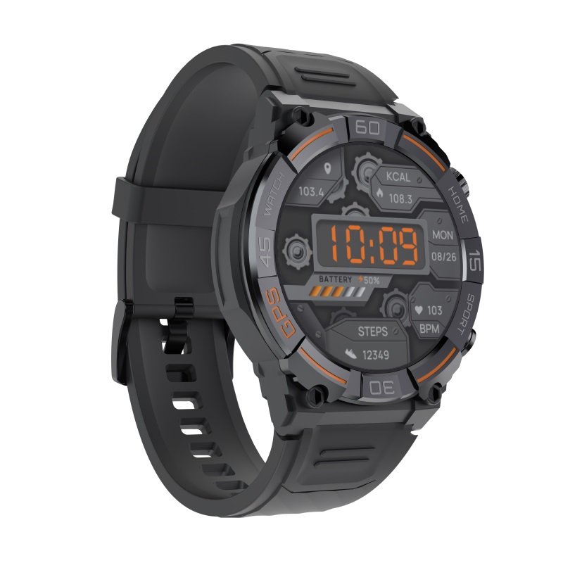 2023 OEM Outdoor Sport Smart watch 430mah Big Battery BT calling Smartwatch for men Hiking Watch