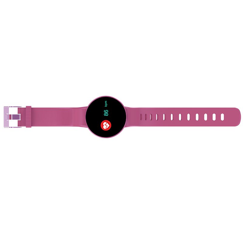 New Product Custom Round Couple Waterproof Activity Monitoring Sports Ladies Fashion Smart Watch