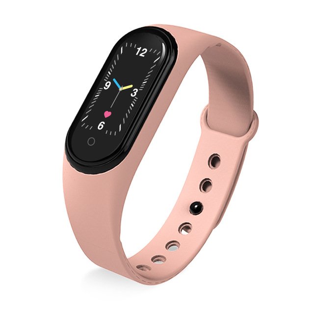 2022 Waterproof Sports Bracelet Screen Band Fitness Track Wristwatch M5 Smart Watch Band Sport Fitness Tracker M5 Smart Bracelet