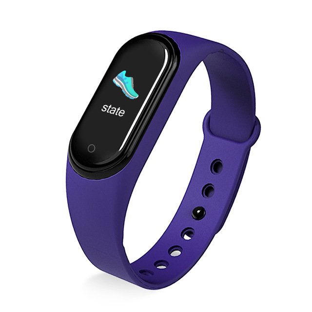 2022 Waterproof Sports Bracelet Screen Band Fitness Track Wristwatch M5 Smart Watch Band Sport Fitness Tracker M5 Smart Bracelet