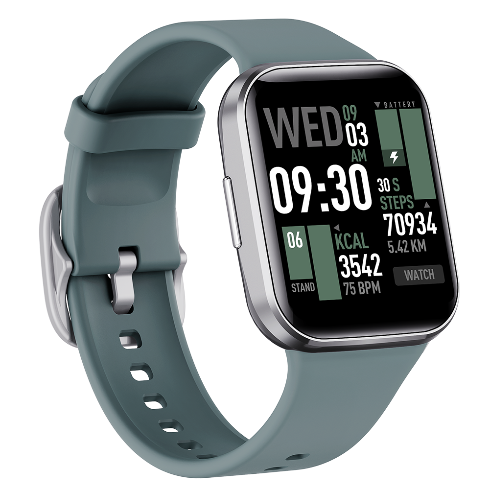 Best Selling Smart Watch Zinc Alloy Case 1.69'' Color Display Waterproof Device Wrist Watch