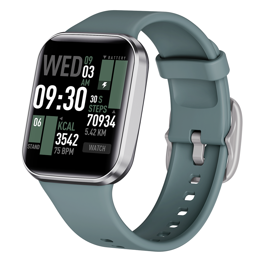 Best Selling Smart Watch Zinc Alloy Case 1.69'' Color Display Waterproof Device Wrist Watch